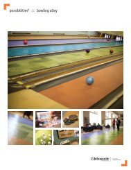 possibilities2 : : bowling alley - Johnsonite