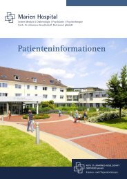 Patienteninformationen - St.-Johannes-Hospital