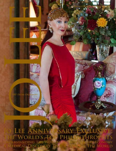 Jo Lee Anniversary Exclusive: - JO LEE Magazine