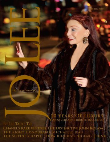 10 Years Of Luxury - JO LEE Magazine