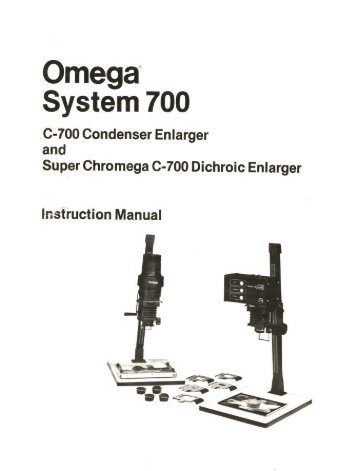 Omega C700 Enlarger