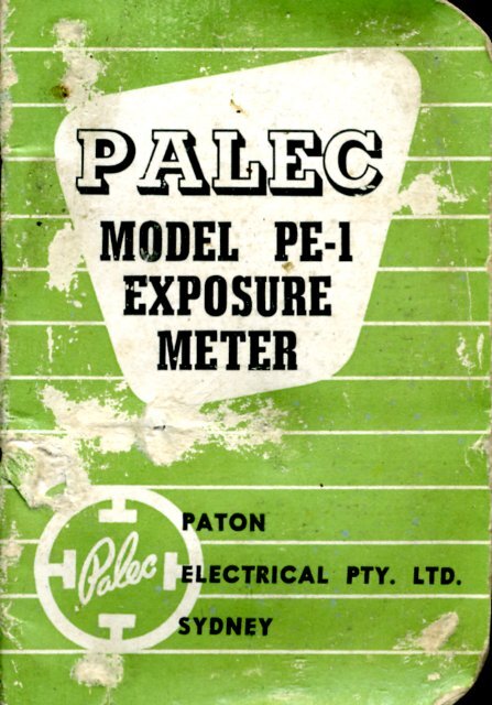 Paton Palec PE-1