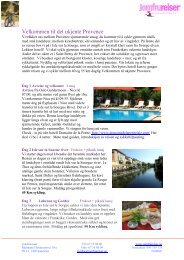 Program Provence sykkel.pdf - Jomfrureiser