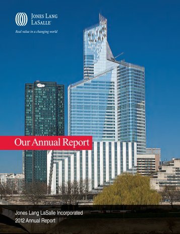 Our Annual Report - Jones Lang LaSalle