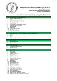 LSW-Spezialsport-Wettkampfordnung (LSW-WKO):