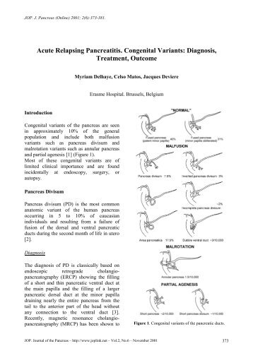 PDF format - JOP. Journal of the Pancreas