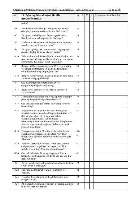 Checklista för rådgivning om tvärvillkor och ... - Jordbruksverket