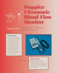 Doppler Ultrasonic Blood Flow Monitor