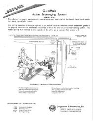 GasVak J302 - Jorgensen Laboratories