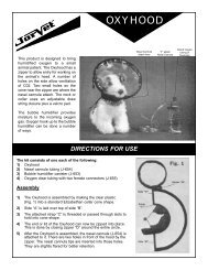 jorgensen oxyhood.qxd - Jorgensen Laboratories