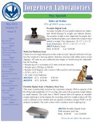 Pediatric Scale - Jorgensen Laboratories