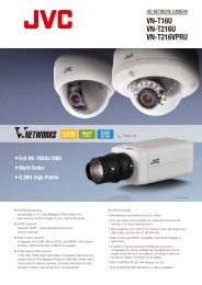 JVC VN-T16U - DEKOM Video Security & Network Gmbh