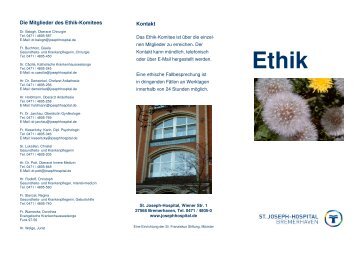 Flyer als PDF-Datei zum Download - St. Joseph-Hospital ...