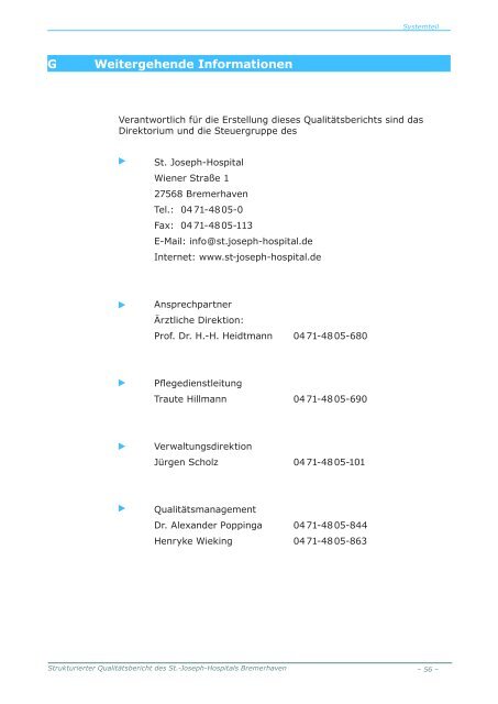 Qualitätsbericht als pdf-Datei [4,88 MB] - St. Joseph-Hospital ...