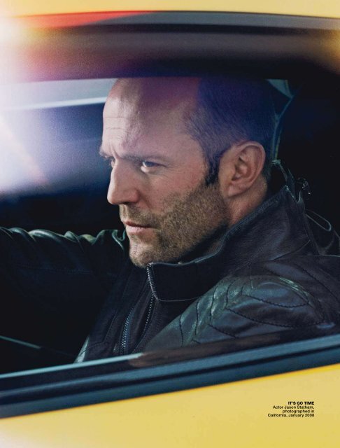 ITLS GO TIME Actor Jason Statham, photographed in ... - Josh Dean