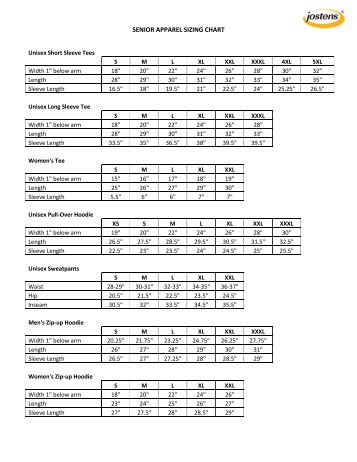 Sizing Chart - Me to We Style