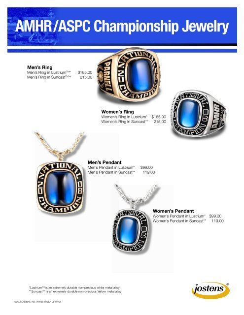 Jostens Class Ring Size Chart