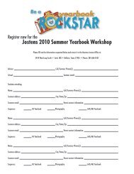 Jostens Workshop Registration Form - Houston, TX