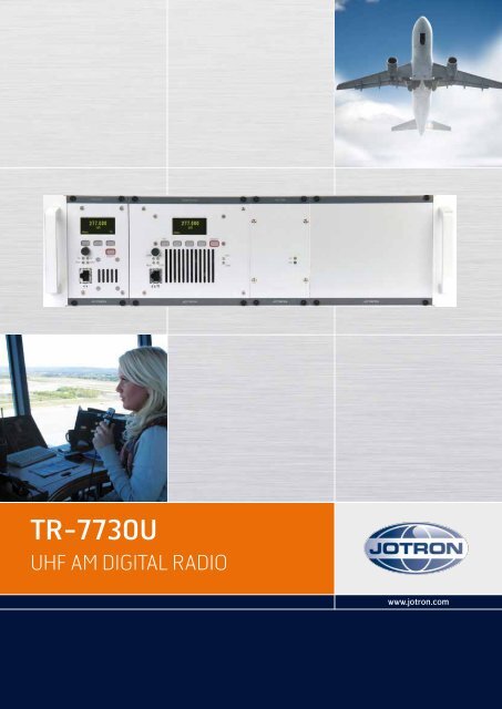 Brochure TR 7730U.pdf - Jotron