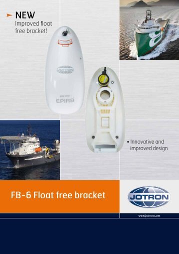 FB-6 Float free bracket NEW - Jotron