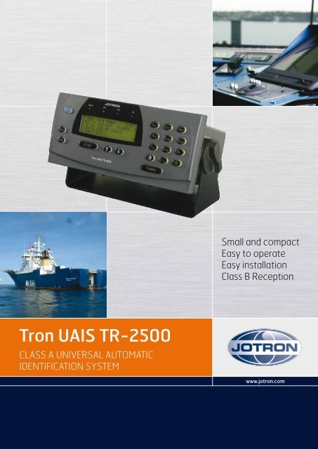 Brochure Tron UAIS TR 2500.pdf - Jotron