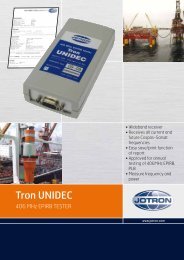 Brochure Tron UNIDEC.pdf - Jotron