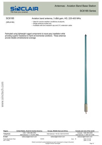 Sinclair UHF antenna.pdf - Jotron