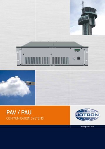Brochure PAV PAU.pdf - Jotron