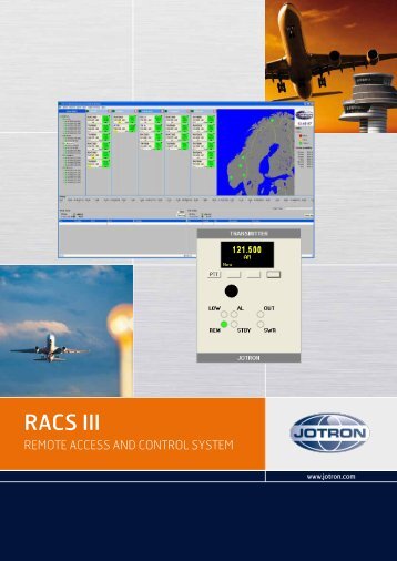 RACS III - Remote Access and Control System - Jotron