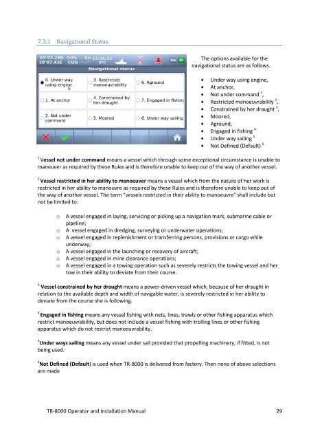 Operator and Installation Manual Tron AIS TR-8000.pdf - Jotron