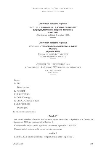 tissage [Sud-Est, ETAM, ouvriers] - Journal Officiel
