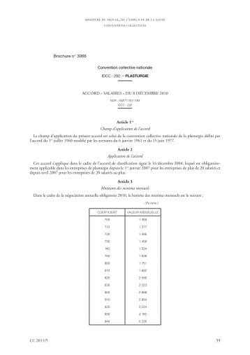 SALAIRES - Journal Officiel