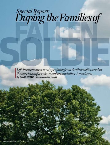 Duping the Families of Fallen Soldiers - Columbia University ...