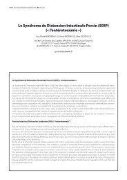 Le Syndrome de Distension Intestinale Porcin (SDIP) (Â« l ...