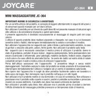 manuale JC-364.indd - Joycare