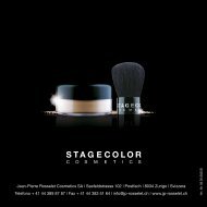 Catalogo - Jean-Pierre Rosselet Cosmetics AG