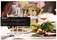 Erhvervsmagasinet Hotel & Restaurant - Jyllands-Posten | Annonce