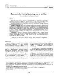 Toxocariasis: visceral larva migrans in children - SciELO