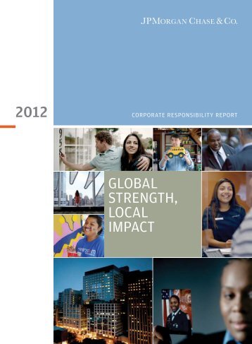 JPMorgan Chase 2012 Corporate Responsibility Report