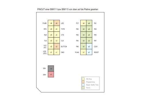 Schaltplan für EIB Businterface