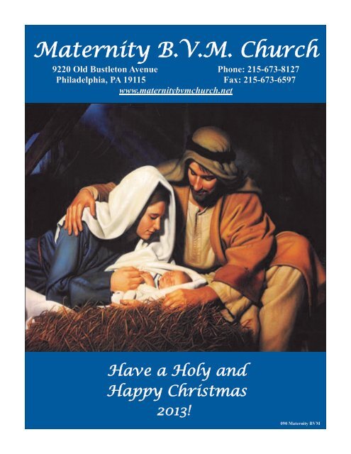 Maternity B.V.M. Church - John Patrick Publishing Company