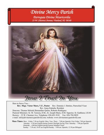 Divine Mercy Parish - John Patrick Publishing Company