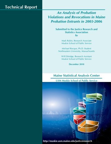 An Analysis of Probation Violations and Revocations in Maine ...