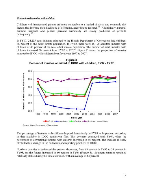 Juvenile Justice System and Risk Factor Data - Illinois Criminal ...