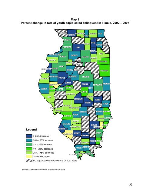 Juvenile Justice System and Risk Factor Data - Illinois Criminal ...