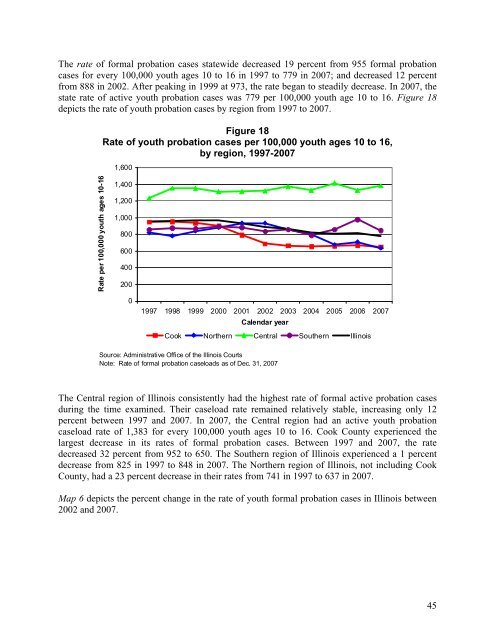 Juvenile Justice System and Risk Factor Data - Illinois Criminal ...