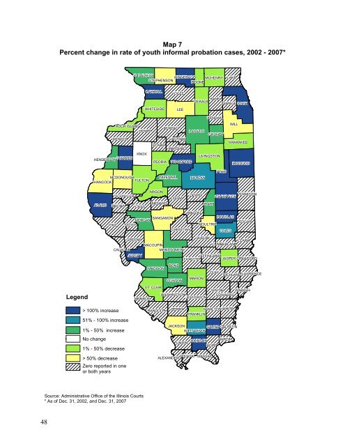 Juvenile Justice System and Risk Factor Data - Illinois Criminal ...