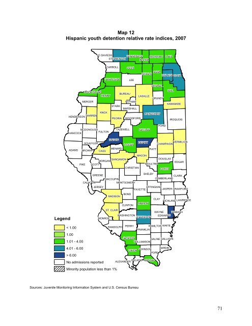 Juvenile Justice System and Risk Factor Data - Illinois Criminal ...