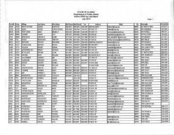 Alaska VPSO List - July 2011 to June 2010
