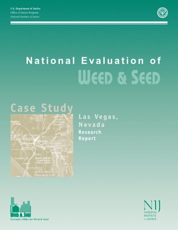 National Evaluation of Weed and Seed: Las Vegas Case Study